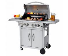 Gasgrill Keansburg, 4-Brenner, Seitenkocher, Horizontalbrenner
