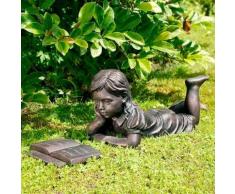 Gartenfigur Lesendes Mädchen Lisa
