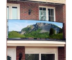 Balkon-Sichtschutz, Gipfelstürmer