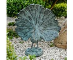 Gartenfigur Pfau Suri