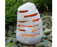 Terracotta-Gartenleuchte, groß