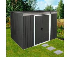 Metallgerätehaus Pent Roof 8x6 mit Pultdach, anthrazit