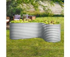 Vitavia Hochbeet Erweiterung Curve, aluminium