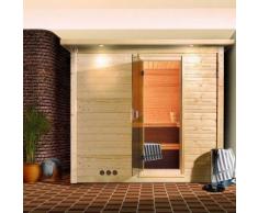 Karibu Massivholzsauna »Mojave«