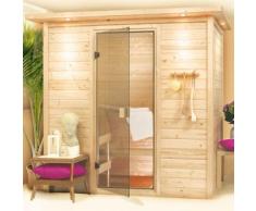 Karibu Plug & Play Massivholzsauna »Ronja«
