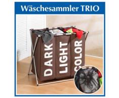 Wäschesammler Trio ''Braun''
