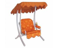 Komfort-Hollywood-Schaukel Single Farbe orange