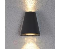 Doppelt strahlende LED-Außenleuchte Aleyna