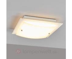 Glas-LED-Deckenleuchte Denisa in schöner Optik