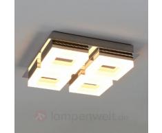 Vierflammige LED-Bad-Deckenleuchte Marija