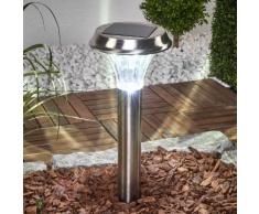 LED-Solarlampe Milly mit Erdspieß