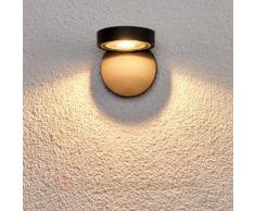 Runder LED-Wandstrahler Alijana für außen