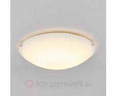 Große Glas-Deckenleuchte Aveline mit LEDs, 50 cm
