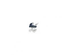 Hesba Corrado Kombikinderwagen mit Lederdetails blau