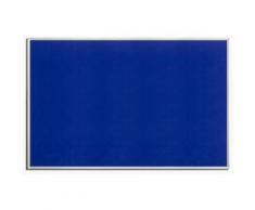 Pinnwand - aus Filz, blau Breite 1500 mm,