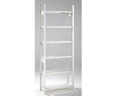 EUROKRAFT Hygiene-Steckregal - Regalhöhe 2700 mm, 6 Fachböden