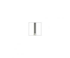 Heitronic V4A Edestahl Stehlampe ARUBA Gartenleuchte Pollerleuchte Wegeleuchte für E27 LED Leuchtmittel, Heitronic