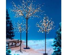 Walzvital Baum mit LED Ballkugeln, 120 cm