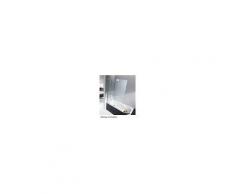 HSK Duschkabinenbau KG HSK K2.82 Badewannenaufsatz 1 festes Teil + 1 bewegliches Element K282 nein nein bis max. 1000 mm nein nein 8 mm Echtglas klar hell 1500 mm chrom