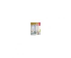 HSK Duschkabinenbau KG HSK Favorit Badewannenaufsatz 2-teilig 162114 nein nein links 1140 mm nein Echtglas klar hell 1400 mm Alu silber-matt