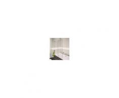 HSK Duschkabinenbau KG HSK K.82 Badewannenaufsatz 1 festes Teil + 1 bewegliches Element K82 ja nein bis max. 1000 mm nein nein 8 mm Echtglas klar hell 1400 mm chrom