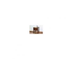Steiner Shopping Möbel Nachtkommode Kiefer massiv Vollholz Nussfarben 003 - Abmessung 52 x 40 x 33 cm (