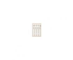 Steiner Shopping Möbel Garderobe Kiefer massiv Vollholz weiß lackiert Junco 353 ? Abmessung 80 x 50