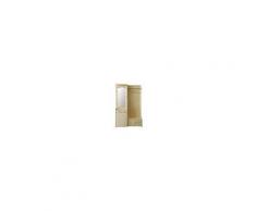 Steiner Shopping Möbel Garderobe Kiefer massiv Vollholz natur 28B - Abmessung 200 x 124 x 40 cm
