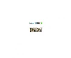 Magnettafel "no. 0024" Wasser Glas Memoboard Schiff Berg Himmel brau