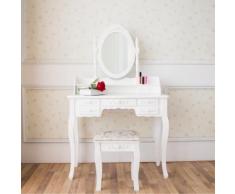 Schminktisch mit Rosenornamenten