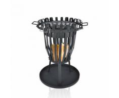 Feuerstelle mit Grillrost