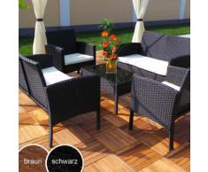 Swing&Harmonie Polyrattan-Sitzgruppe Rio-XXL