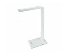 9 W LED Schreibtischleuchte mit verstellbarem Arm - Weiß