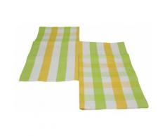Betz 3 Stück Geschirrtücher Küchenhandtuch Gläsertücher AUSTRIA 100% Baumwolle Größe: 50x70 cm Farbe grün, gelb