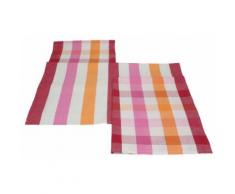 Betz 3 Stück Geschirrtücher Küchenhandtuch Glässertücher AUSTRIA 100% Baumwolle Größe: 50x70 cm Farbe: pink