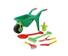 Putzwagen polesie41722 Big Schubkarre Plus gelippte Eimer Spielzeug-Set