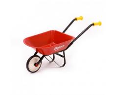 Baghera 856 - Schubkarre, rot, aus Netall, 76 x 33 x 31 cm, 1 - 3 Jahre
