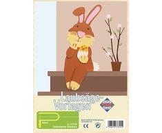 Pebaro 373/2S - Laubsägevorlage Kantenhocker Osterhase
