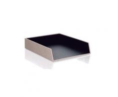 S.O.H.O. Ablagekorb für A4, Karton, stapelbar, taupe, 4er Pack, 1335452490