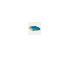 Rössler NATURE PACIFIC Ablagekorb für A4, Karton, stapelbar, blau, 3er Pack, 13351106000