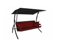 Elegance Joy Hollywoodschaukel (3-Sitzer) Design Joy bordeaux