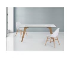 Esstisch - Glas - 180 cm - Küchentisch - Esszimmertisch - Designertisch - HUDSON