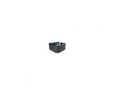 Beliani Whirlpool Dunkelgrau - Outdoor Spa - Badewanne - Outdoorwhirlpool - SANREMO