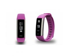 Fitness-Tracker mit HRM in Violett