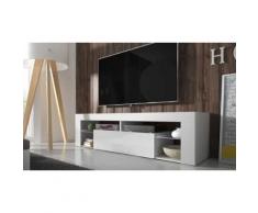 TV-Schrank in Weiß/Weiß