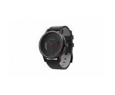 Garmin Fitness-Tracker-Armbanduhr mit Gehäuse in Schwarz und Sport-Armband