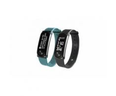 SportPlus Activity Tracker / Fitnessarmband inklusive 2 Armbänder und optischem Herzfrequenzsensor, ''Q-Band HR+, SP-AT-