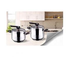 2x Swiss Home Schnellkochtopf 5 und 7 l