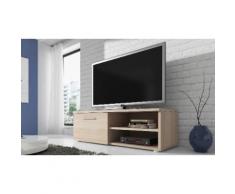 TV-Bank Schrank in Eiche, 120 cm