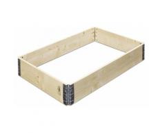 120 x 80 x 19,5 cm Beet / Hochbeet aus Fichtenholz, naturfarben